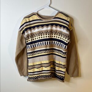 🔴 Men's Multicolor Patterned Sweater